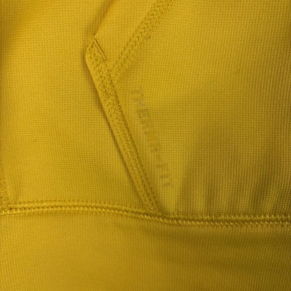 Nike Livestrong Therma-FIT Hoodie Mens XL Yellow Pullover Sweatshirt Fleece